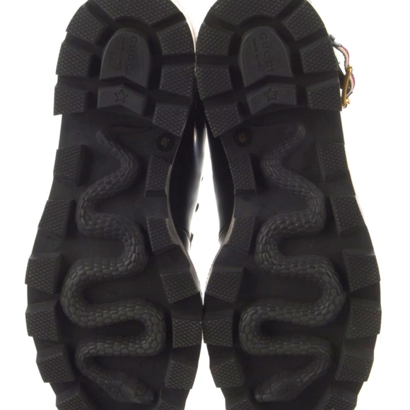 Gucci Slyvie Boots .. (Black with straps) - Picture 6 of 7